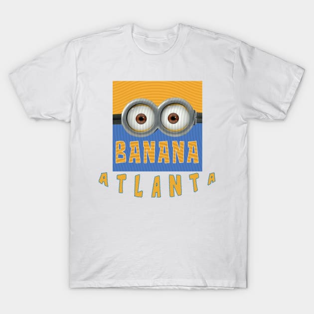 MINION BANANA USA ATLANTA T-Shirt by LuckYA